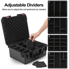 LOTOCASE padded interior protects PSA CGC BGS slabs during storage.