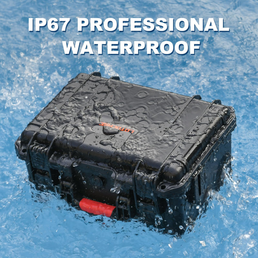 LOTOCASE polypropylene material showcases durable protection against impact and moisture