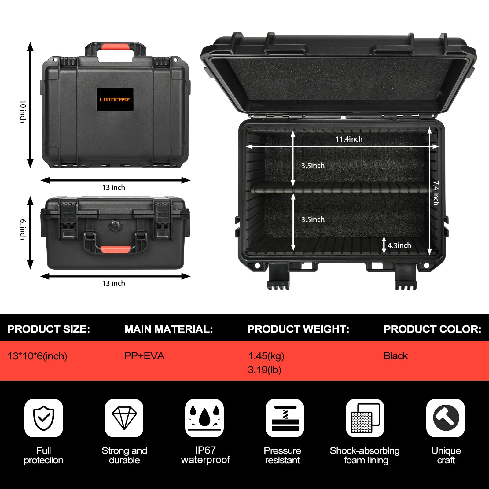 LOTOCASE warranty and service emphasize secure purchase and support