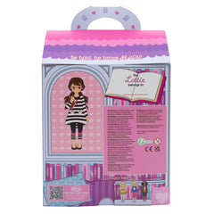 Lottie Story Time Doll mini books encourage adventures in imagination and narrative exploration.