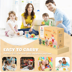 LOUFOR clay air-dries in 24 hours for quick display