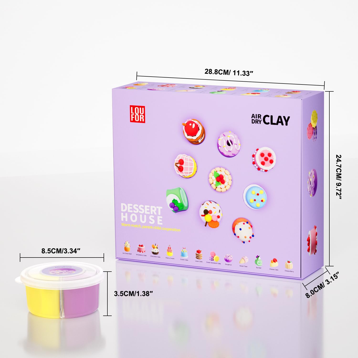 LOUFOR gift-ready packaging for birthdays or holidays