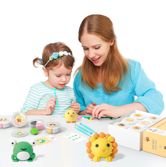 LOUFOR sculpting tools set helps kids shape clay easily