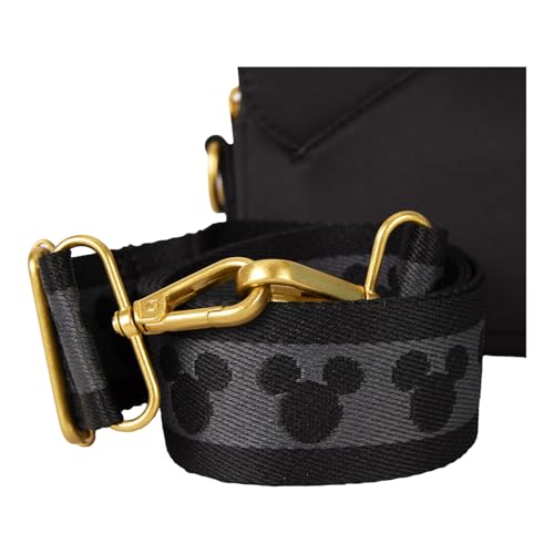 Loungefly Disney Mickey Ears Sling Bag detachable coin purse for organized travel items.