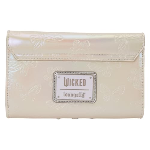 Loungefly Wicked Part Two wallet official licensing confirms authentic Wicked merchandise.