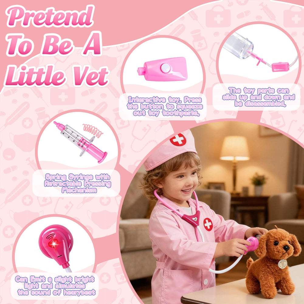 LOUVPY Pediatric Thermometer for gentle pretend care