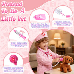 LOUVPY Pediatric Thermometer for gentle pretend care