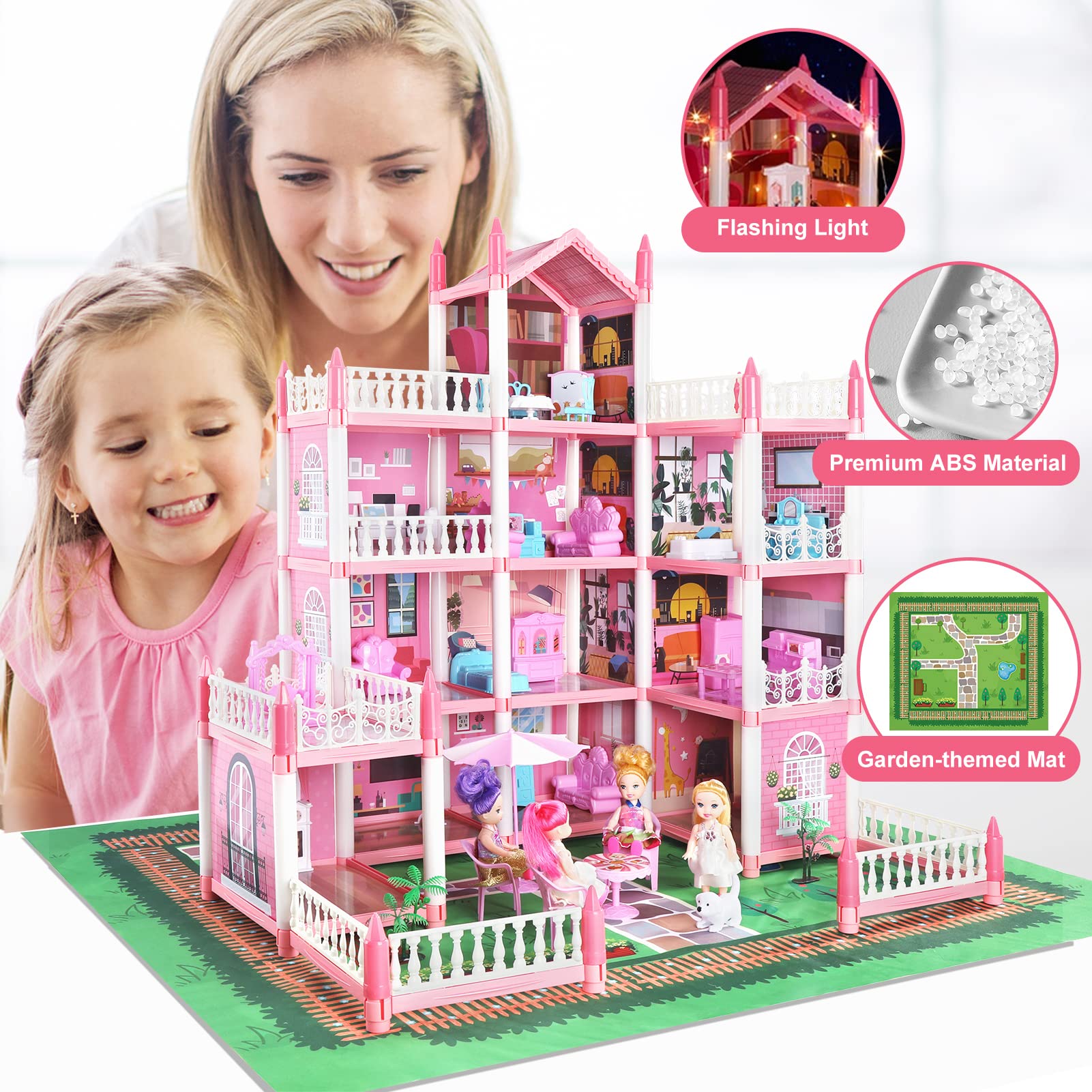 LOVE LIFE included light strip enhances bedtime storytelling ambiance.