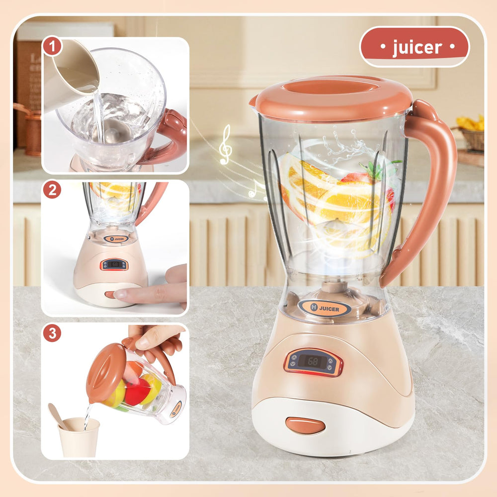 LOVE LIFE apron adds dressing up for interactive kitchen storytelling.