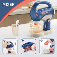 LOVE LIFE toaster playset with pop-up toast for breakfast pretend play