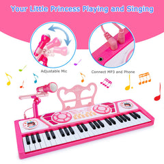 Love&Mini dual speaker piano toy delivers rich sound for kid performances.