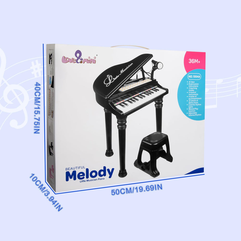 Loveandmini gift-ready piano toy suitable for girls and boys age 3 plus