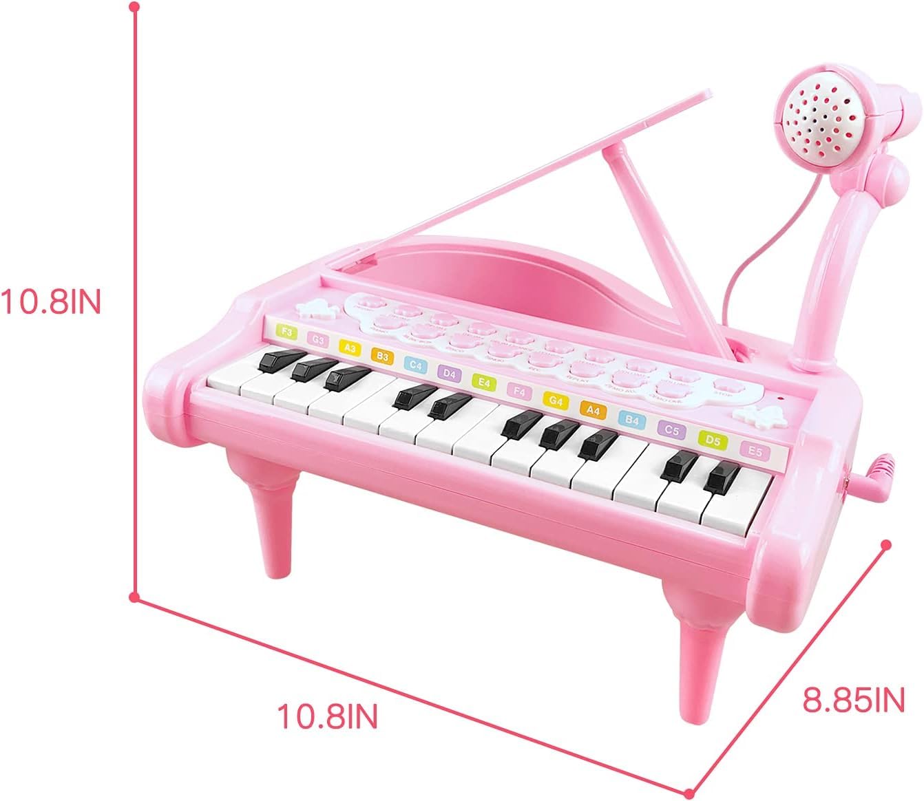 Love&Mini karaoke feature encourages family-friendly singing activities.