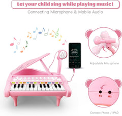 Love&Mini LED-lit keyboard enhancing engaging playtime visuals.