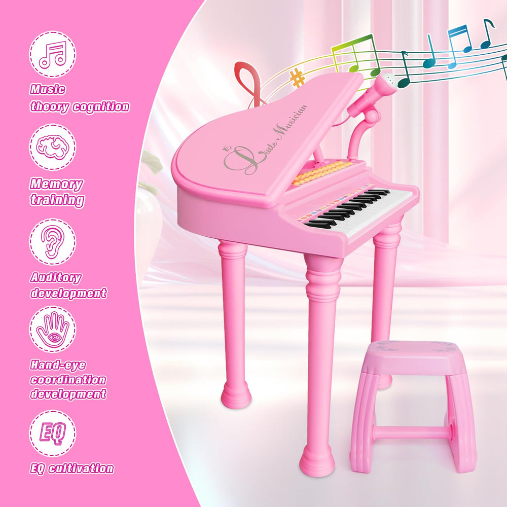Love&Mini piano-microphone invites singing along and recording fun.