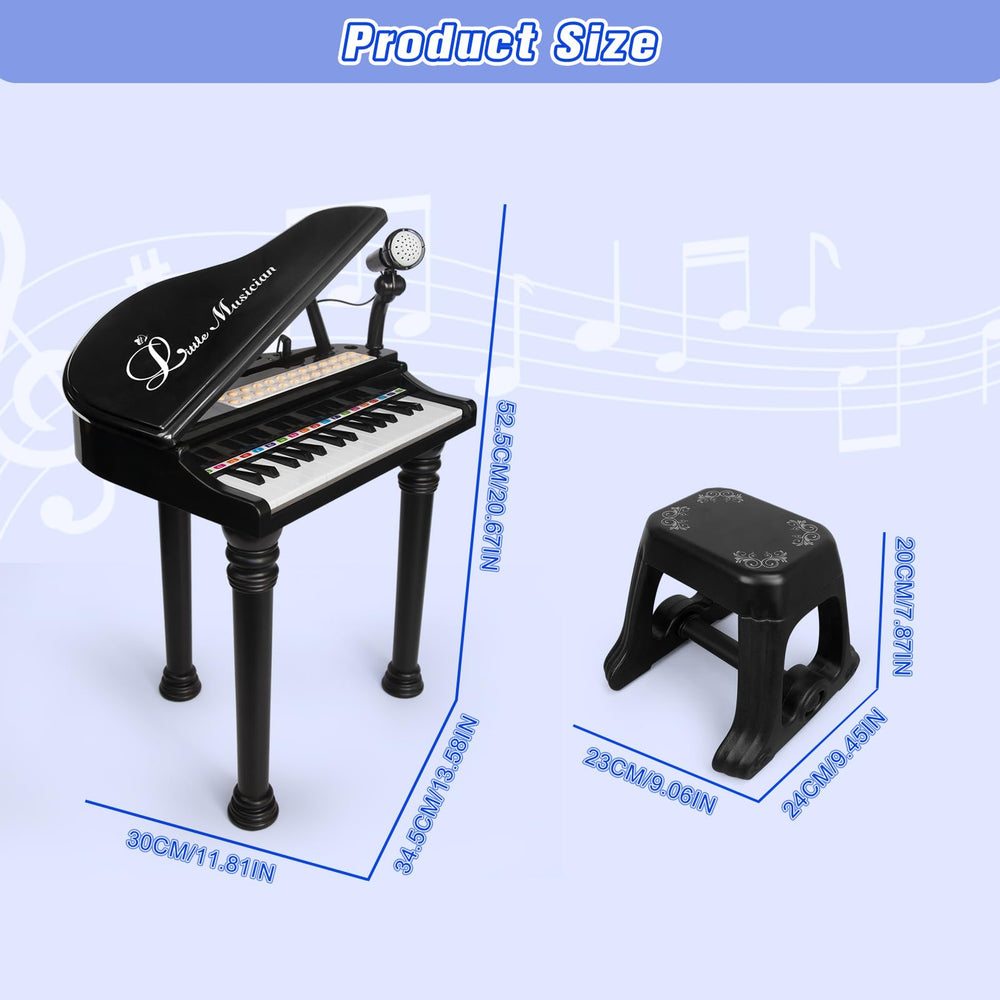 Loveandmini included stool supports comfortable play during long creative sessions