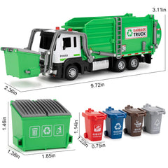 LOVEPOSELEY front garbage-bin opening mechanism for sorting pretend waste.