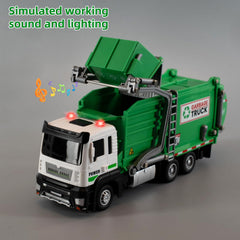 LOVEPOSELEY large truck body provides space for imaginative sanitation scenarios.