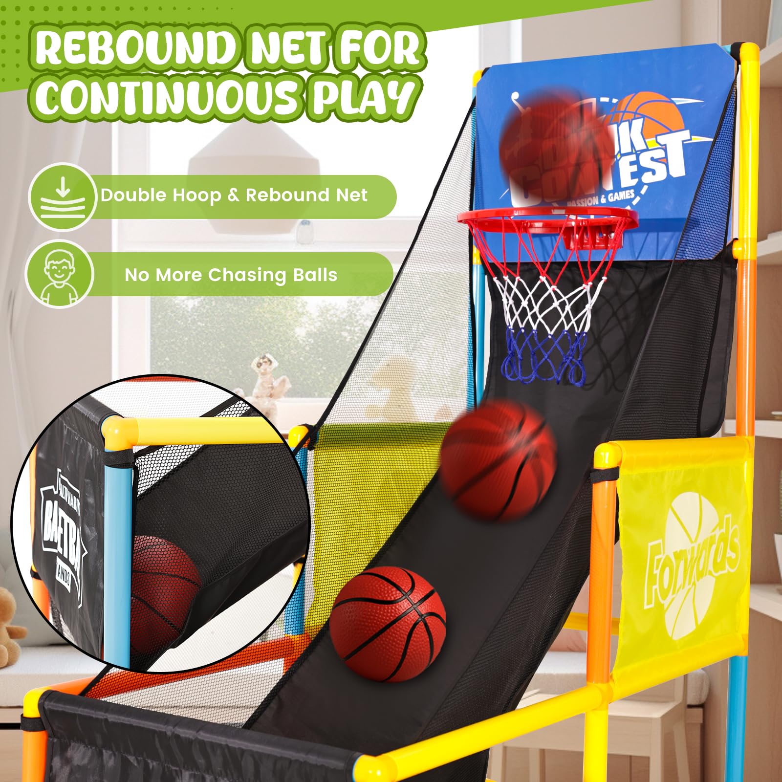 LovesTown four high-bounce silent balls support quiet, energetic games.