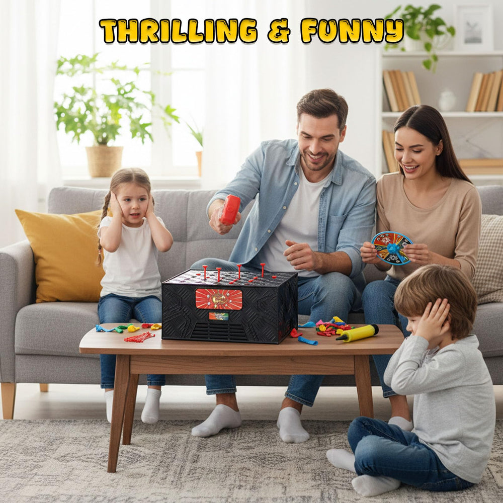LovesTown Balloon Pop Box hammer action in playful interaction.