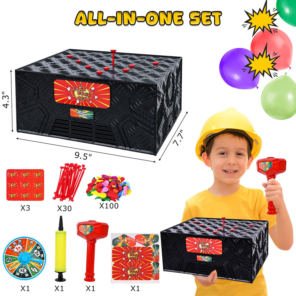 LovesTown Balloon Pop Box spinner use sparks anticipation and fun.