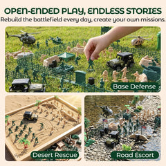 LovesTown walls and barriers allow flexible battlefield layouts for play.