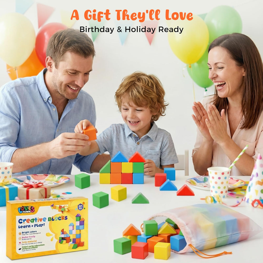 LovesTown bright colors spark sorting, counting and visual recognition