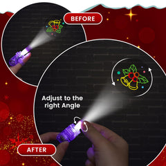 LovesTown Christmas tree finger light brightens classroom decorations and events.