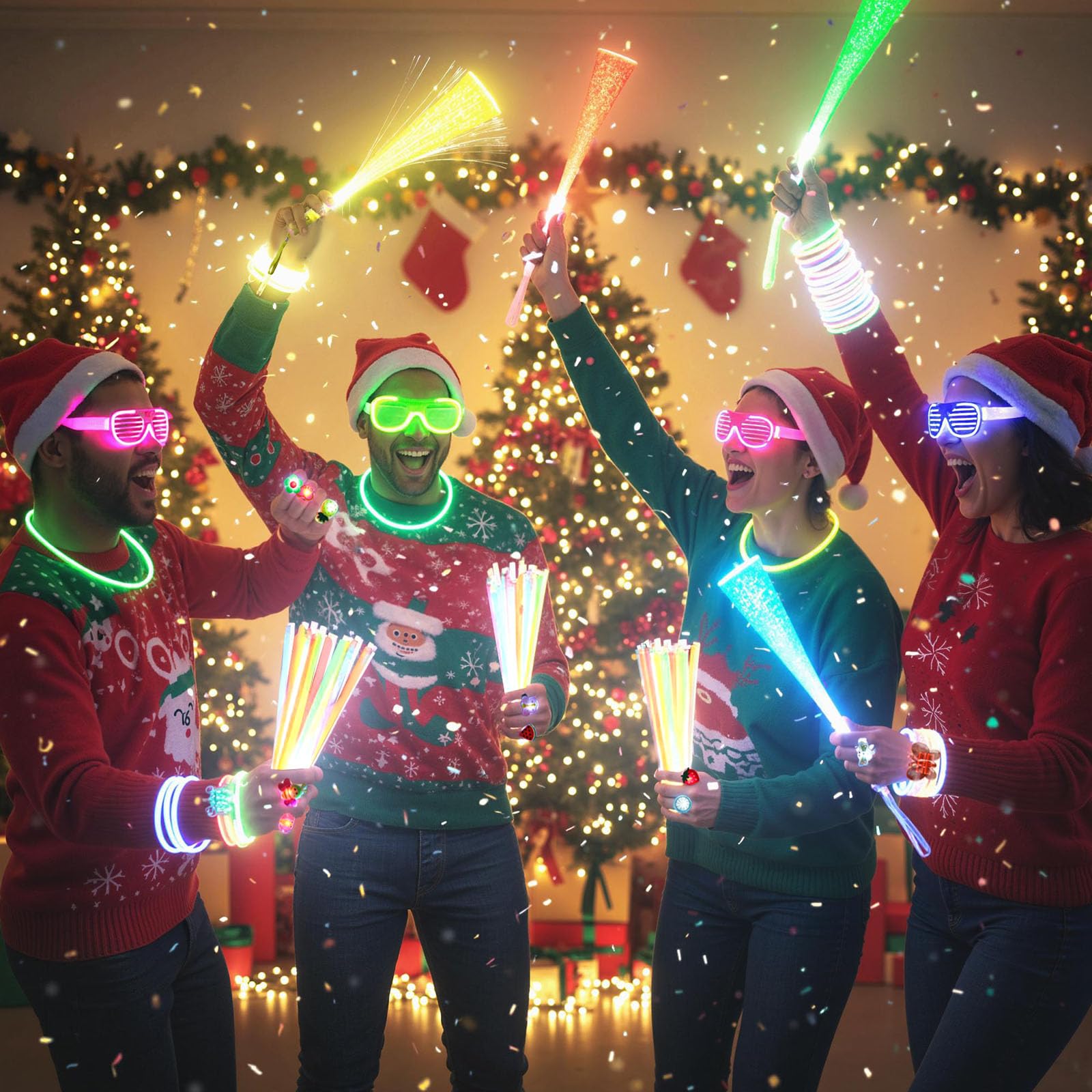 LovesTown colorful-led-flash-effects create a lively atmosphere in dim rooms.