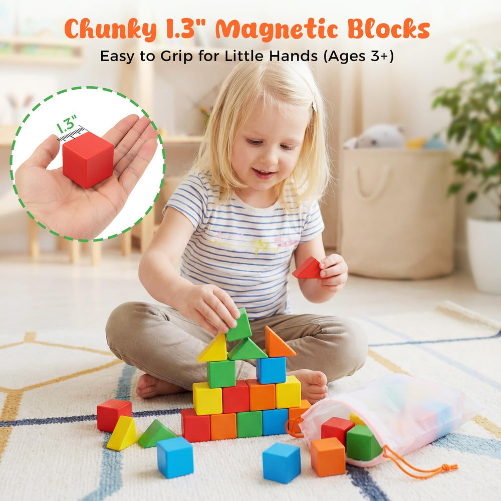 LovesTown cubes and triangles enable geometric exploration and imaginative builds
