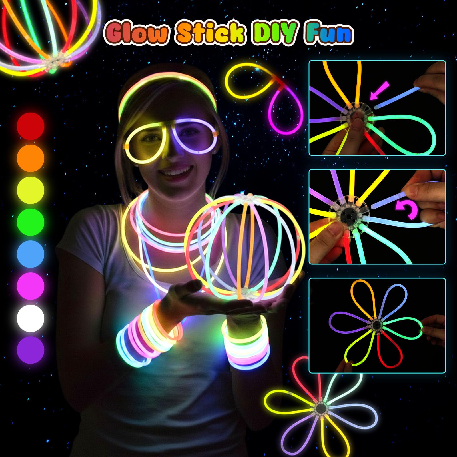 LovesTown DIY glow-accessories invite creative crafting for kids and adults.