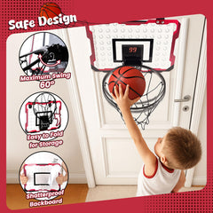 LovesTown easy door-hook setup with protective pads for quiet use