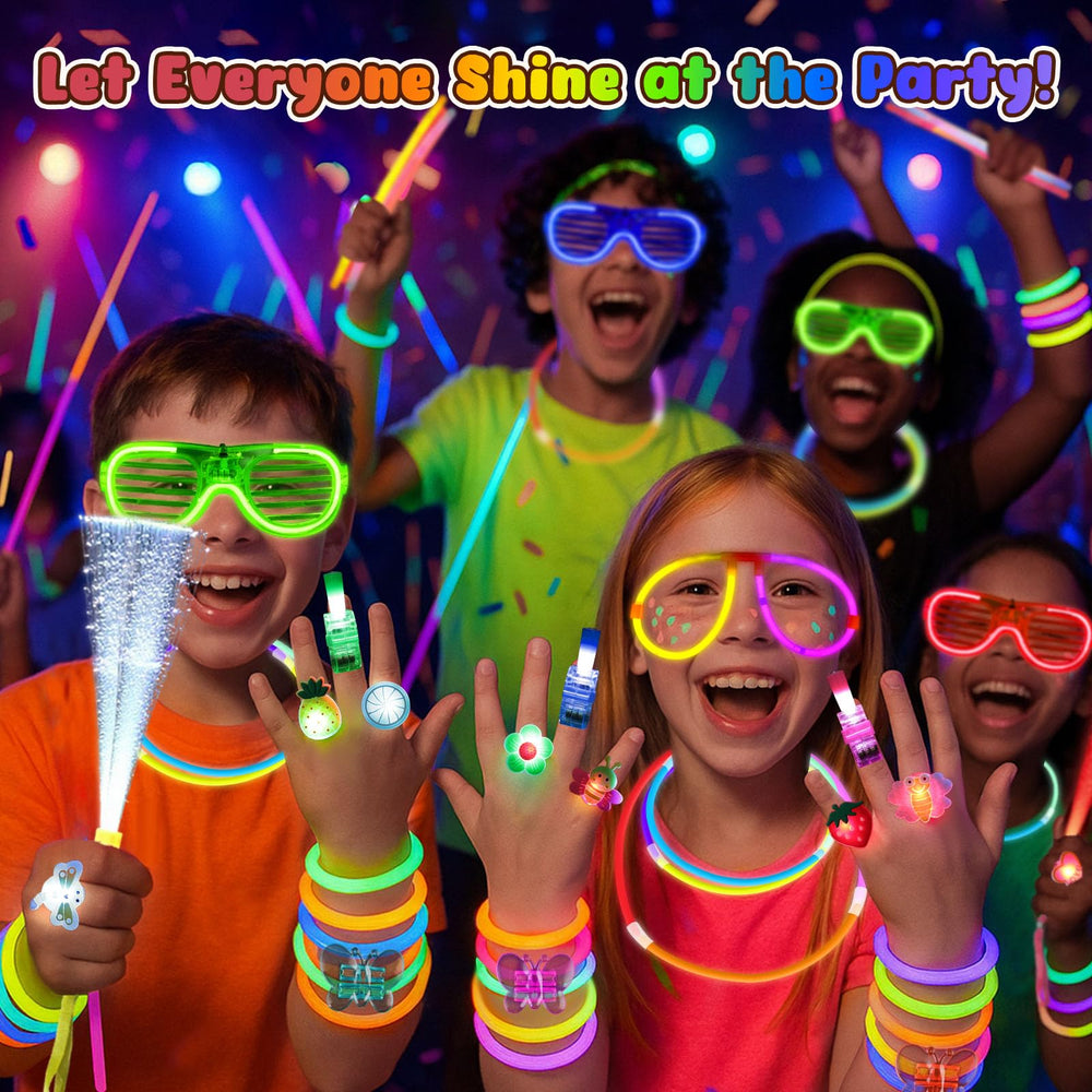 LovesTown glow-bracelets add comfortable, hands-free light for group celebrations.
