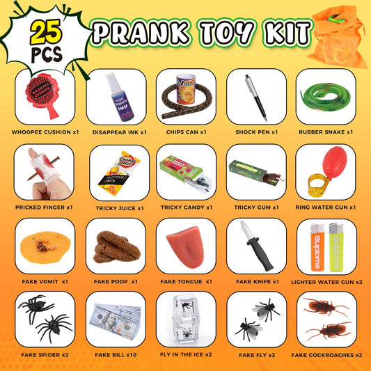 LovesTown Prank Kit storage bag for easy transport and quick cleanup