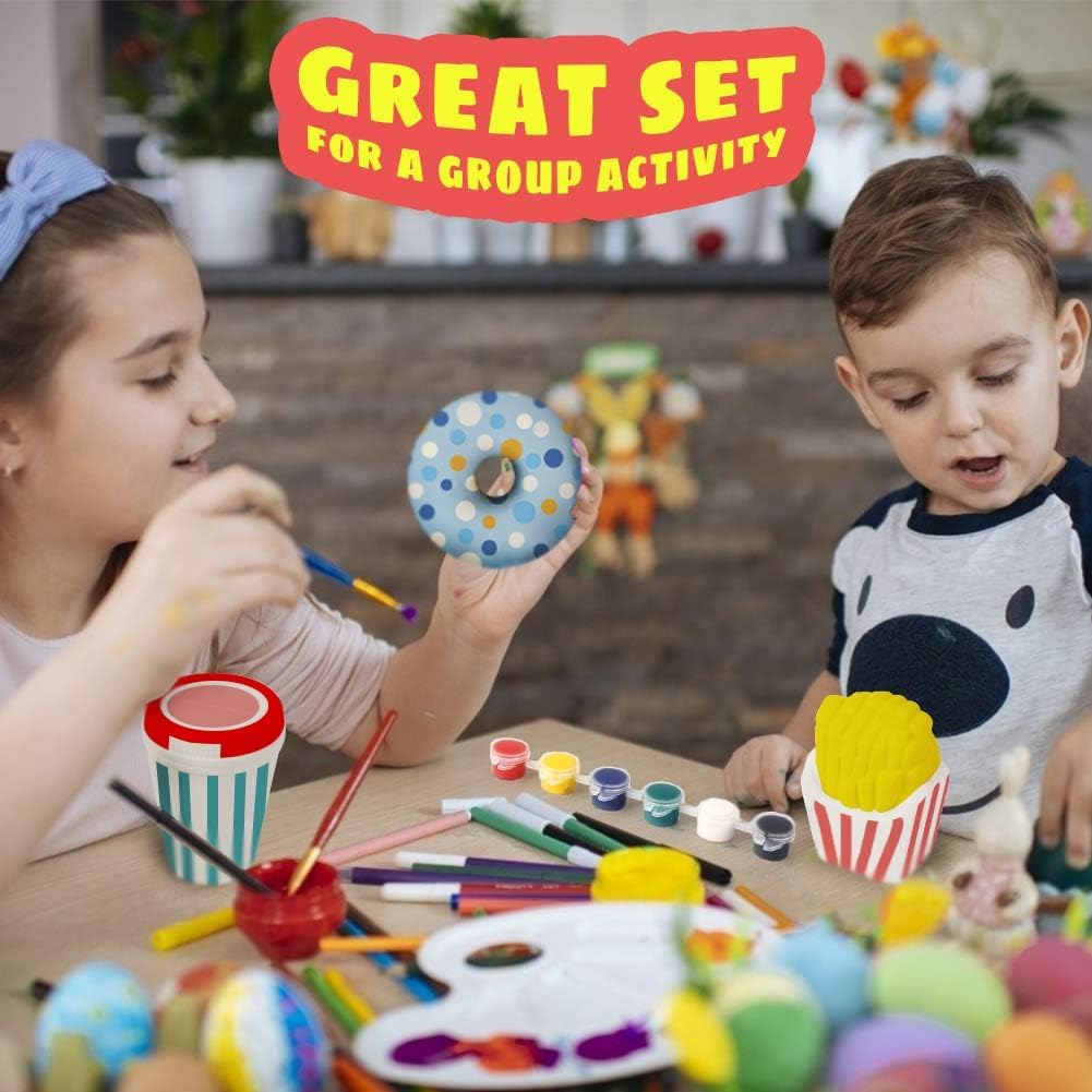 LovesTown 6-pack paintable squishies set ready for gifting