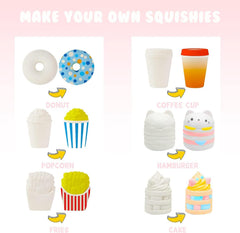 LovesTown fries paintable squishy for imaginative play and gifts