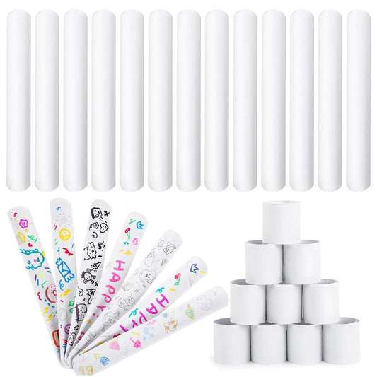 LovesTown white slap bracelet for DIY crafts and classroom rewards