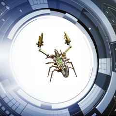 Lovewenying diy craft kit scorpion assembly guide—step-by-step help to complete the model.