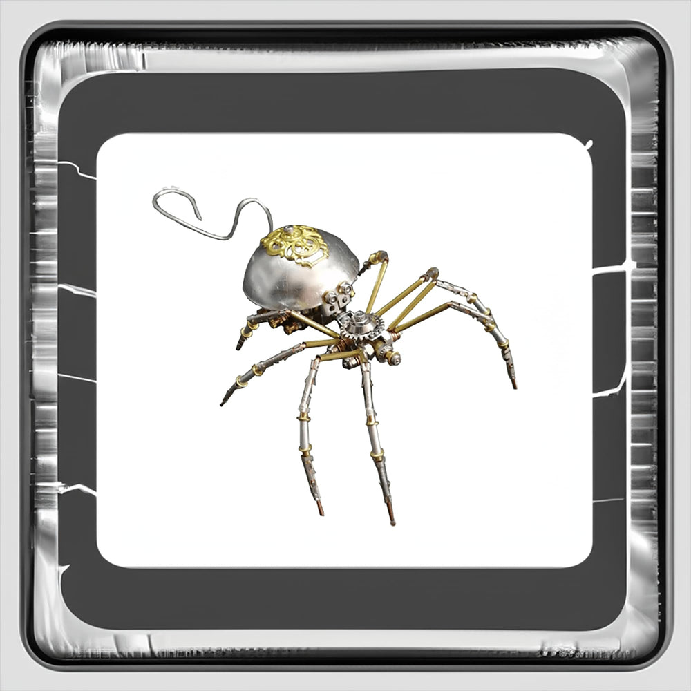 Lovewenying insect assembly process showing 100+ parts in action.