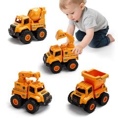 Lovinkiki cement mixer truck ready for toddler play and learning.