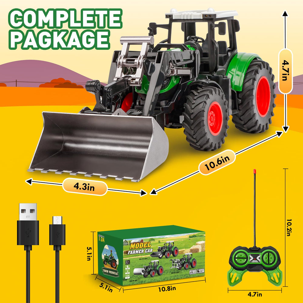 Lovinkiki family play session with multiple tractors boosts cooperative fun.