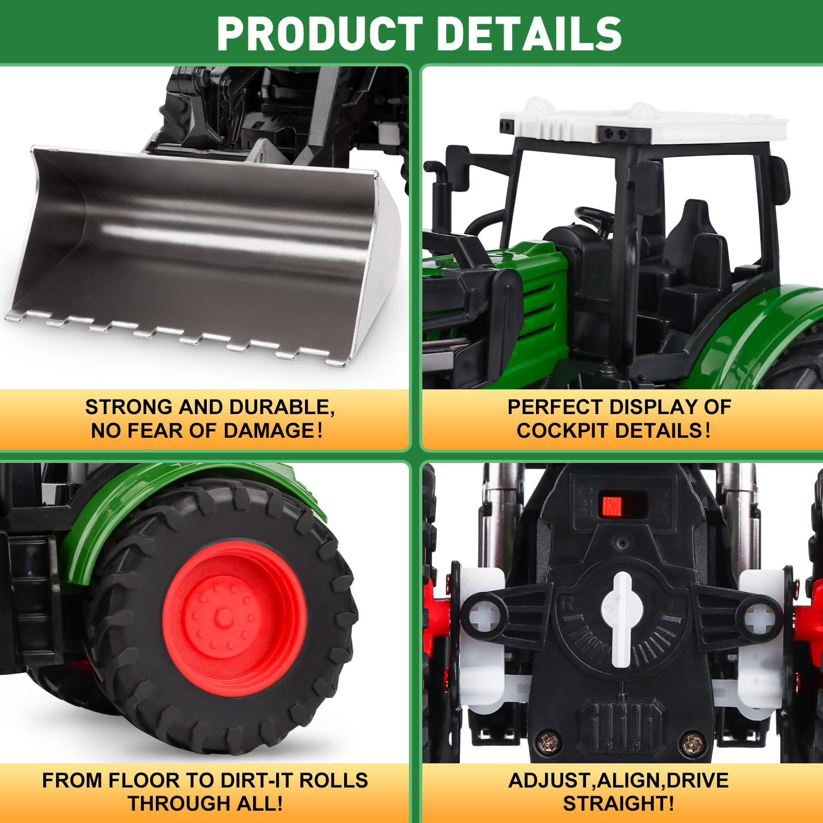 Lovinkiki tractor tire grip handles varied surfaces for smooth adventures.