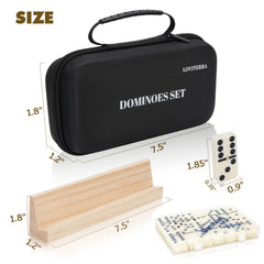 LOVITERRA hard shell carrying case for easy travel and neat storage.