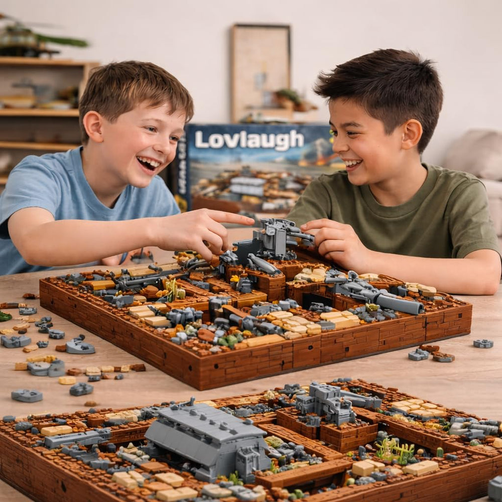Lovlaugh modular trenches system: configurable layout fuels tactical thinking.