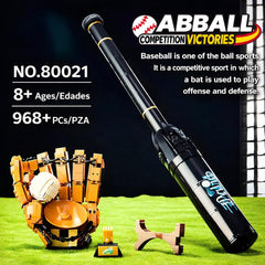 Lovlaugh poseable baseball glove holding ball—dynamic posing for action scenes.