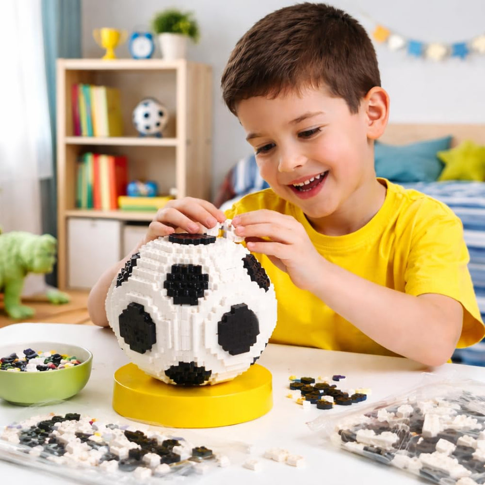 Lovlaugh soccer building blocks 850pcs abs-material: BPA-free plastic for safe play
