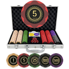 LOYCHIP casino-grade 14g clay chips deliver authentic home poker feel.