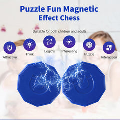 Loymoup portable storage bag with magnetic chess for easy transport