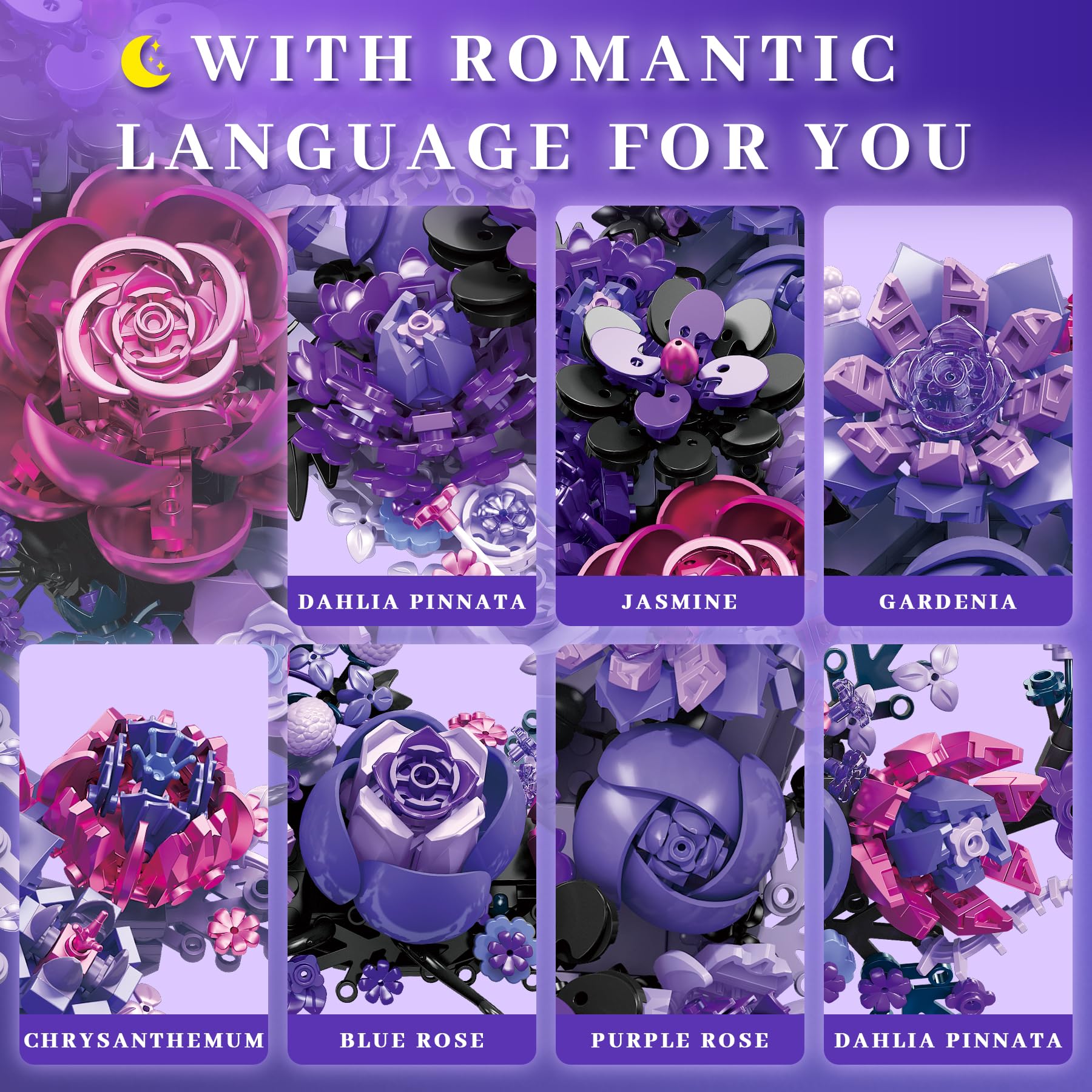 Loyratche artificial flowers close-up—lifelike petals and textures showcased.
