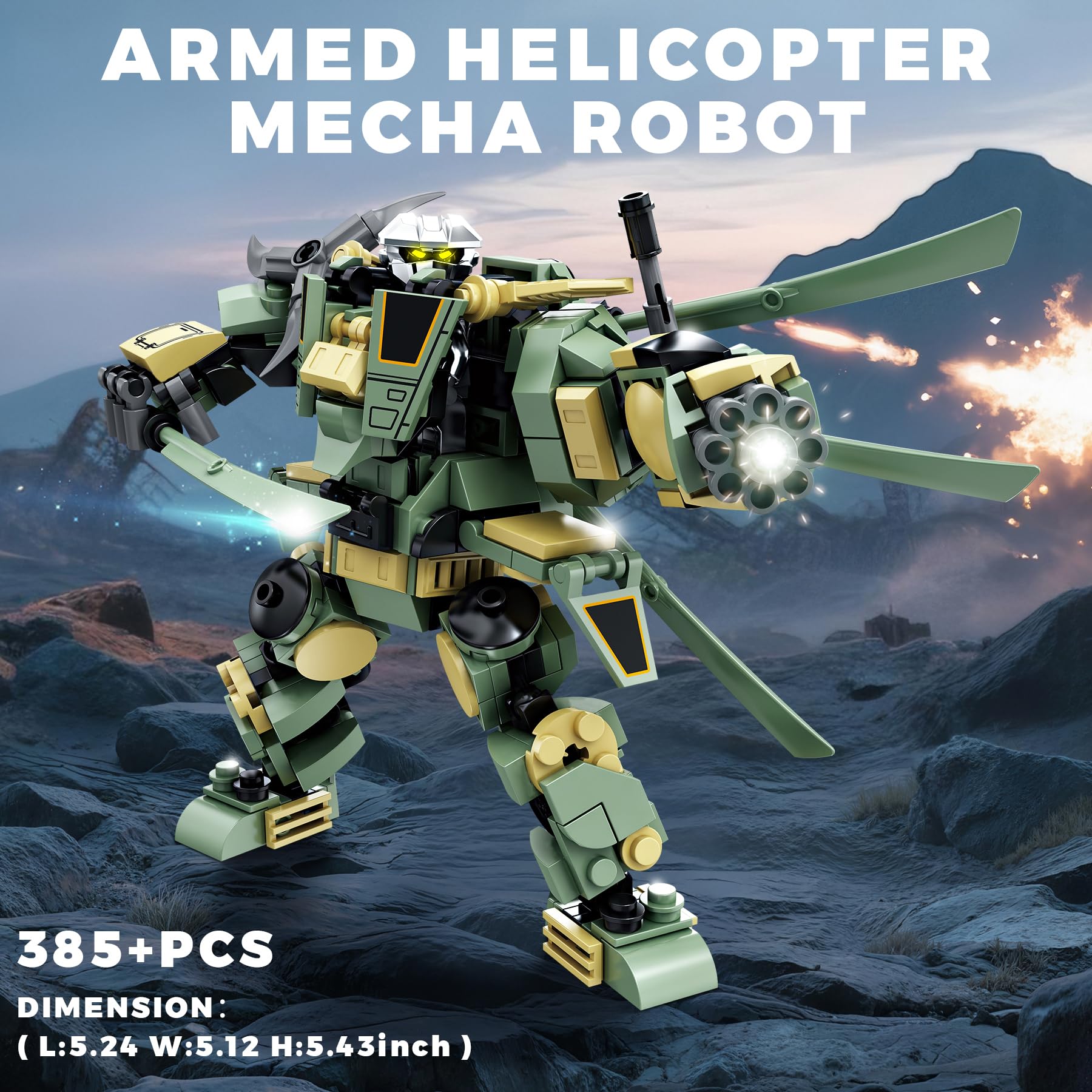 Loyratche mech robot with exclusive weapons enables epic battles and creative storytelling.